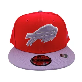 New Era Bills 9Fifty Coral & Lilac 2023 Colorpack Snapback Hat