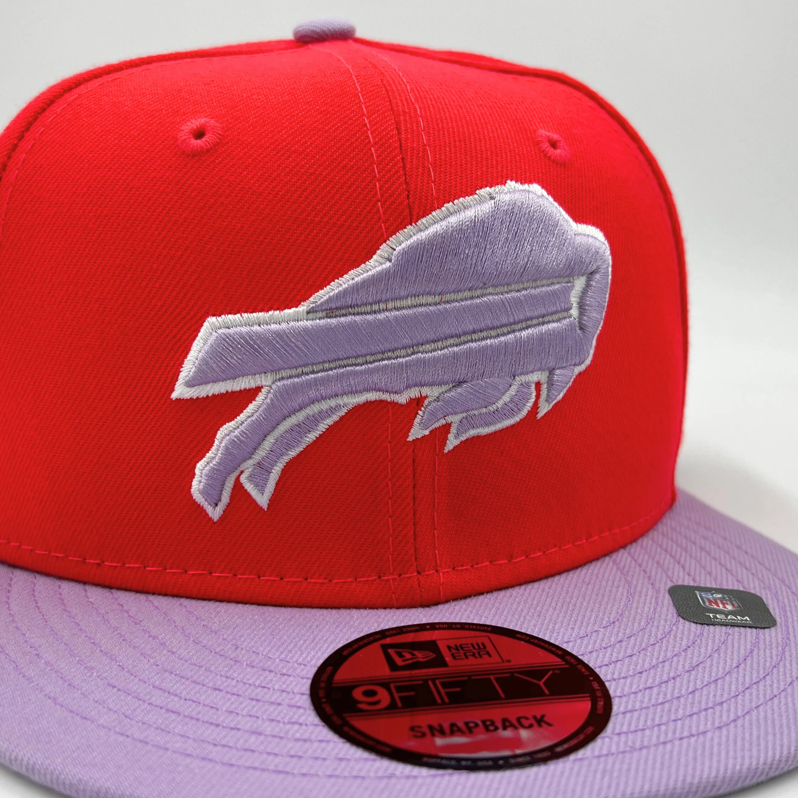 New Era Bills 9Fifty Coral & Lilac 2023 Colorpack Snapback Hat