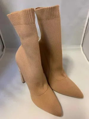 NWT SHOES 7 BLUSH RIBBED MID CALF BOOTS Boots