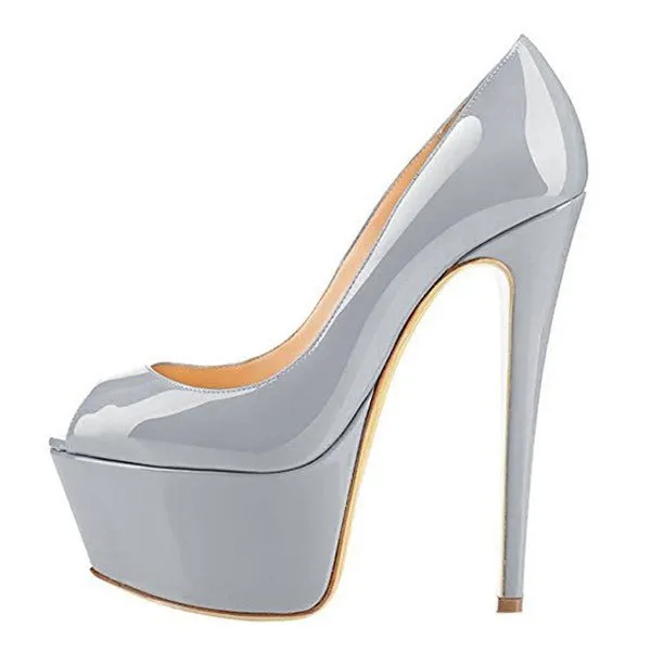 Pumps Queen Chinlu (Silver)