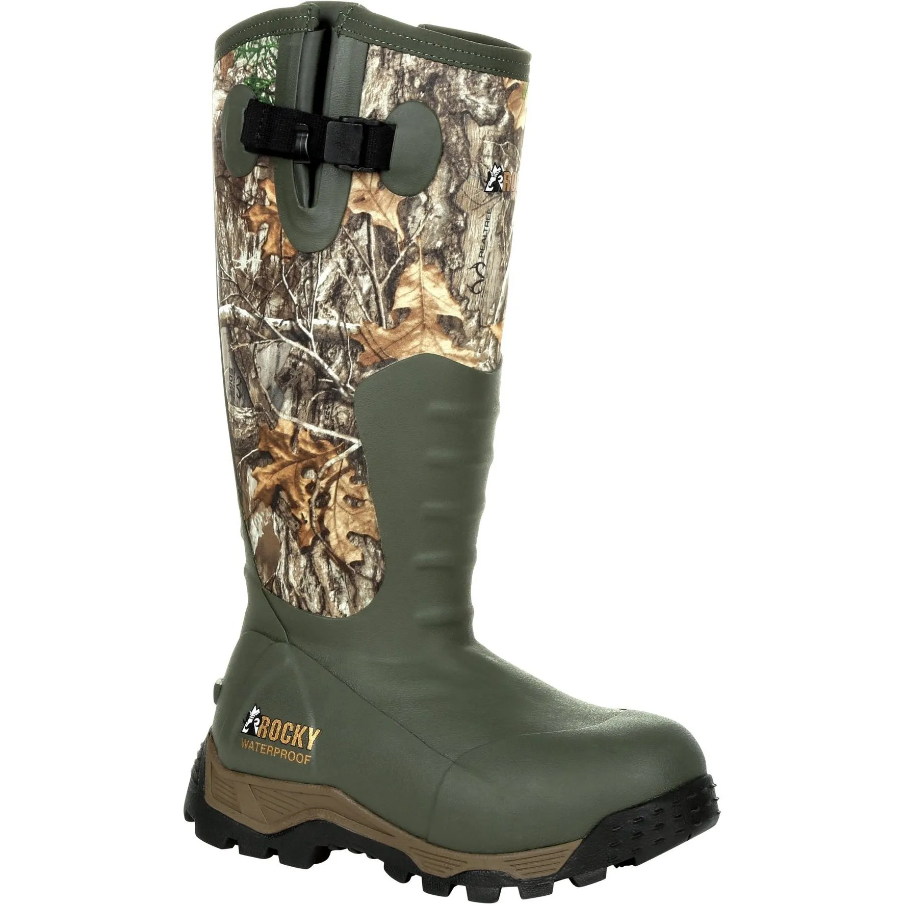 Rocky Women's Sport Pro 16" WP 1200G Ins Side Zip Hunting Boot - RKS0479