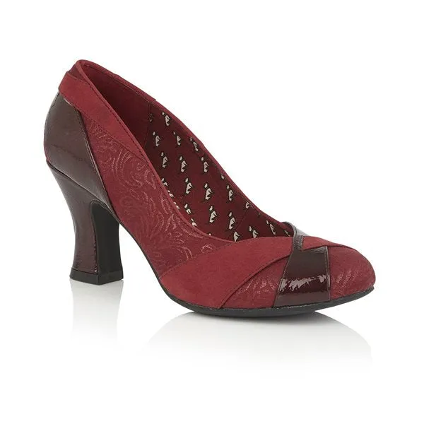 Ruby Shoo Lulu Russet Court Shoes