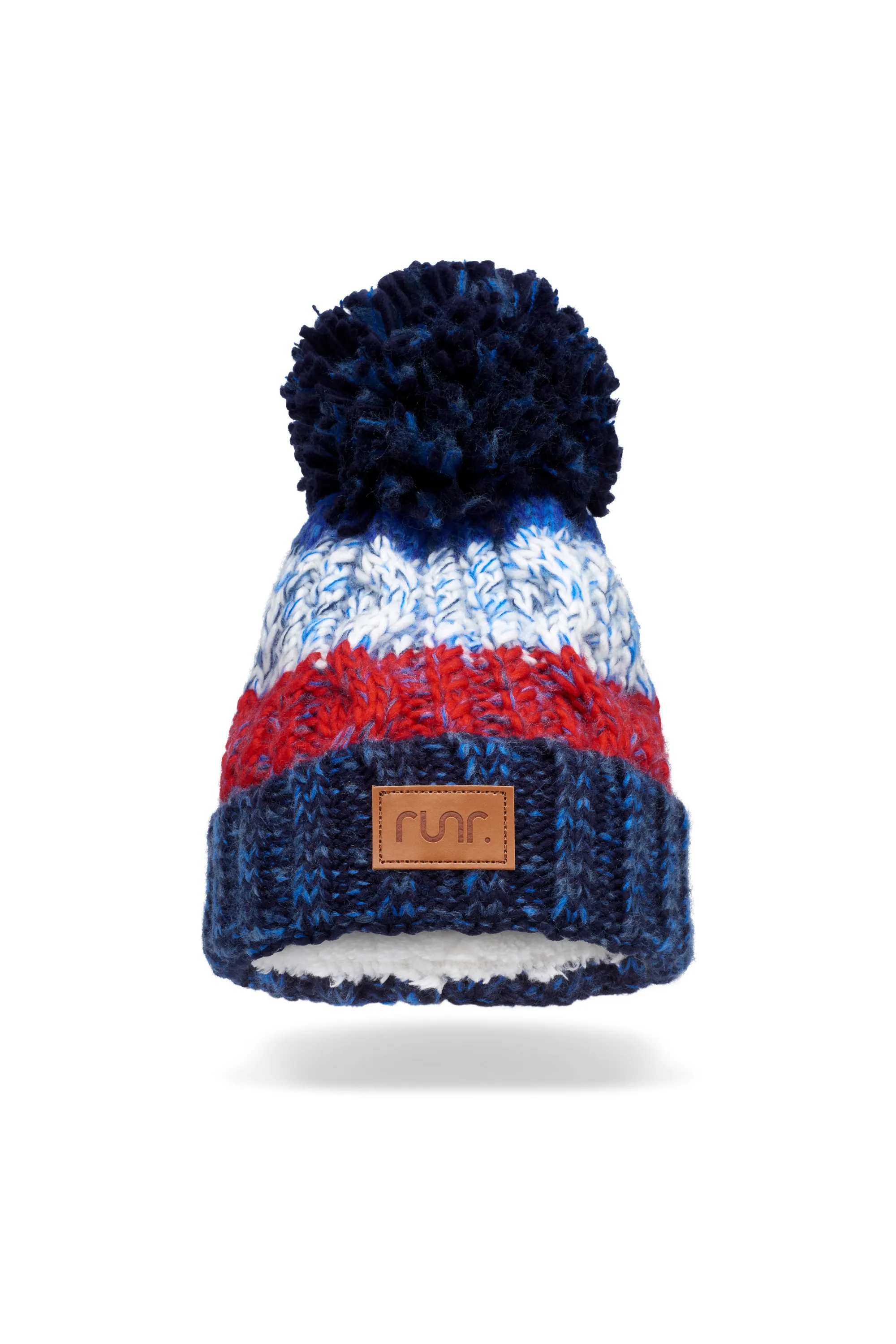 Runr Winter Bobble Hat 2 pack - Chamonix & Vermont Bundle