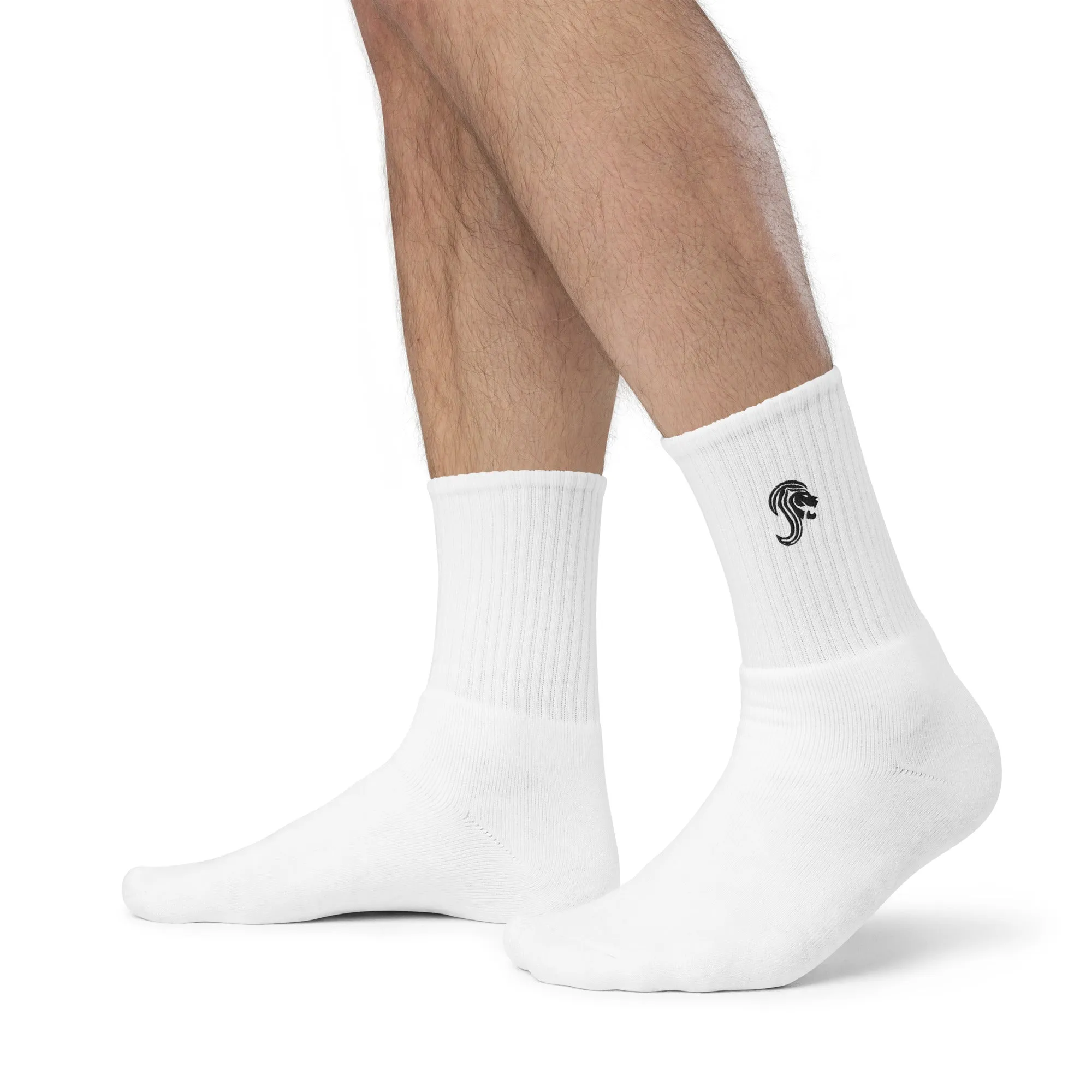 Streignth Embroidered Socks