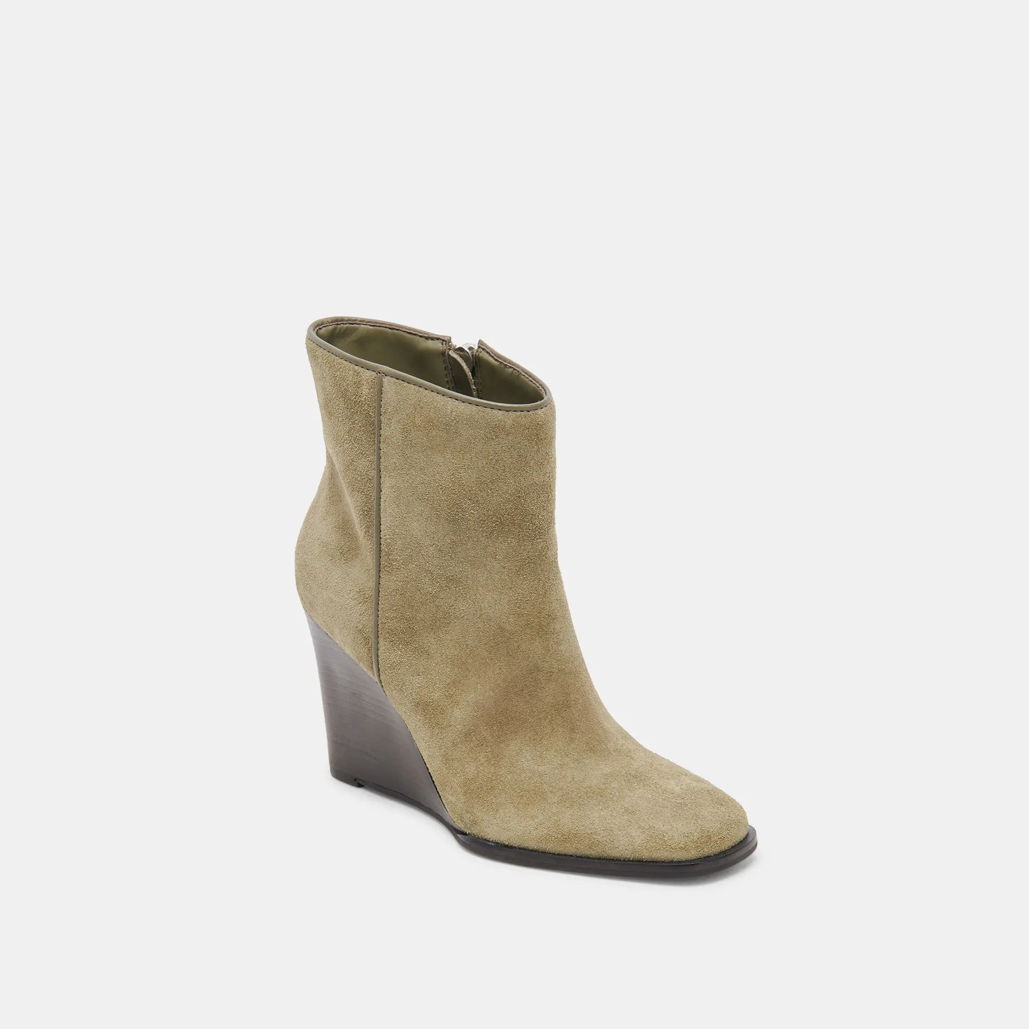 SUSANN BOOTIES MOSS SUEDE