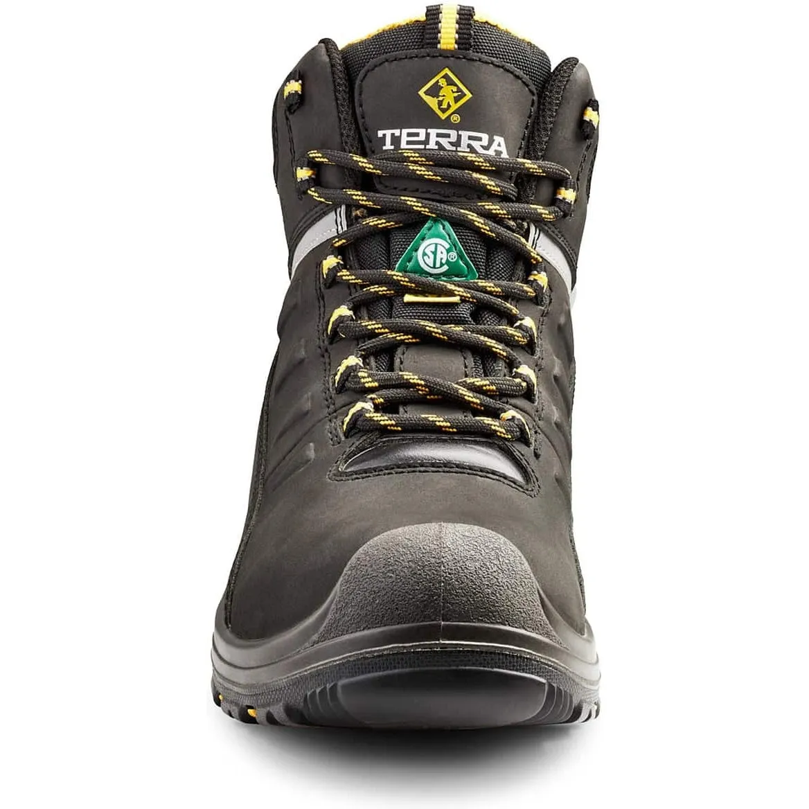 Terra Men's Findlay 6 Comp Toe WP Safety Work Boot -Black- R5205B