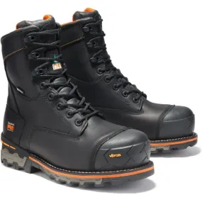 Timberland Pro Men's Boondock 8 Comp Toe WP Work Boot -Black- TB189645001