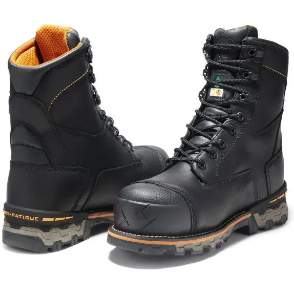 Timberland Pro Men's Boondock 8" Comp Toe WP Work Boot -Black- TB189645001