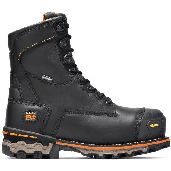 Timberland Pro Men's Boondock 8" Comp Toe WP Work Boot -Black- TB189645001