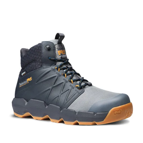 Timberland Pro Men's Morphix 6" Comp Toe WP Work Boot - Grey - TB1A5YFU065