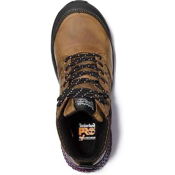 Timberland Pro Women's Reaxion Comp Toe WP Work Boot Brown TB1A219B214