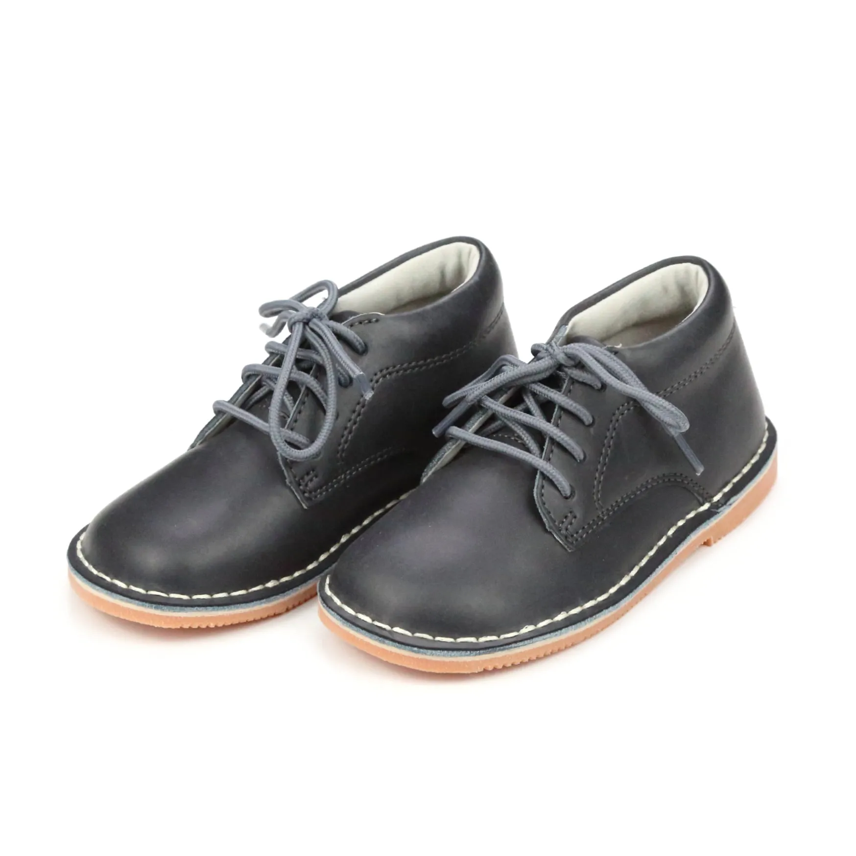 Tuck Mid-Top Lace Up Shoe