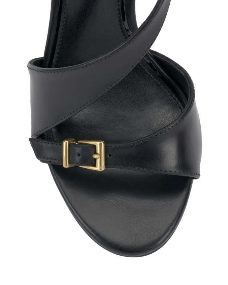 Vince Camuto ADESIE BLACK/SPAZZOLATO CALF