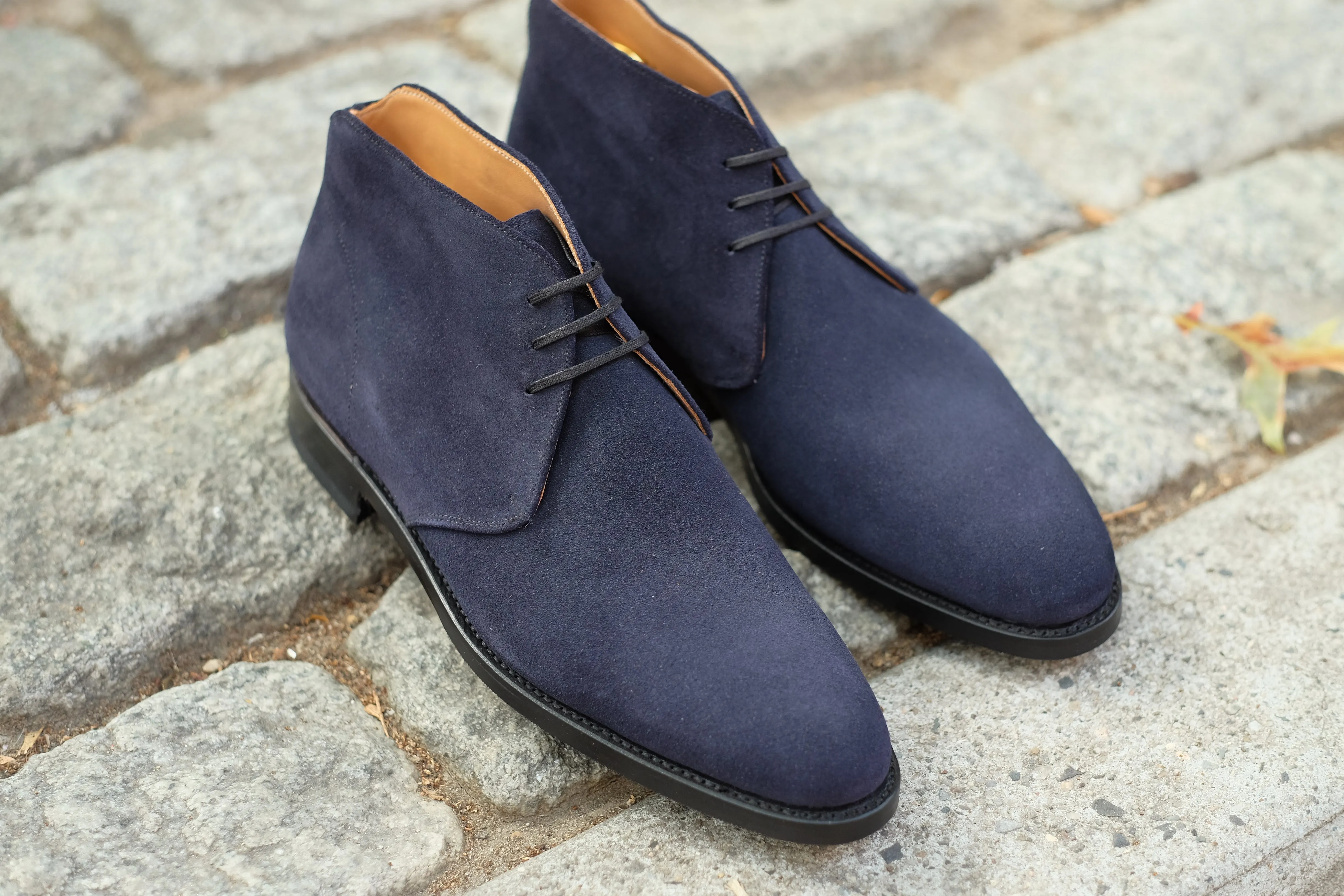 Whatcom - Dark Sapphire Suede