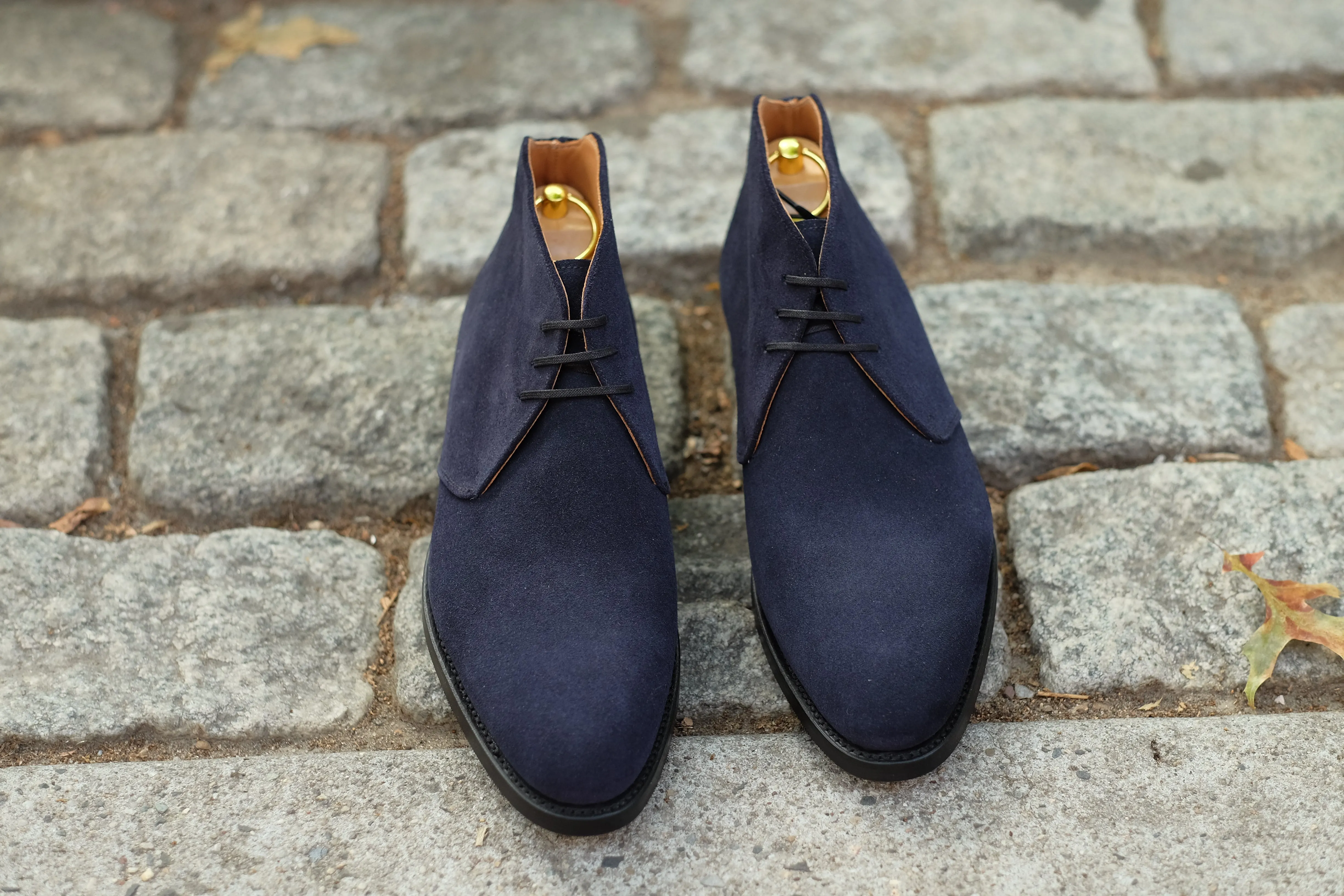 Whatcom - Dark Sapphire Suede