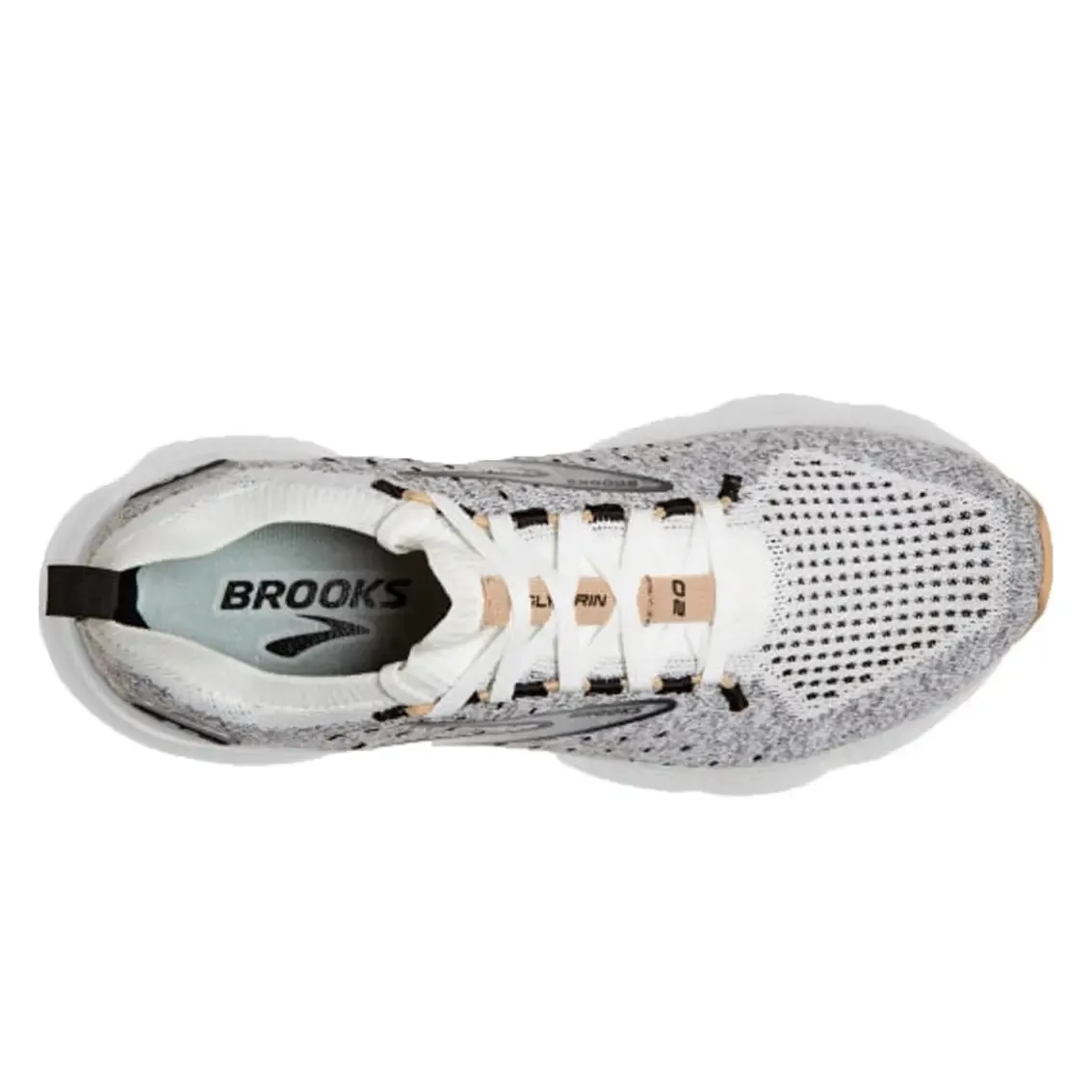 Womens Brooks Glycerin 20 Stealth Fit -White / Black / Cream