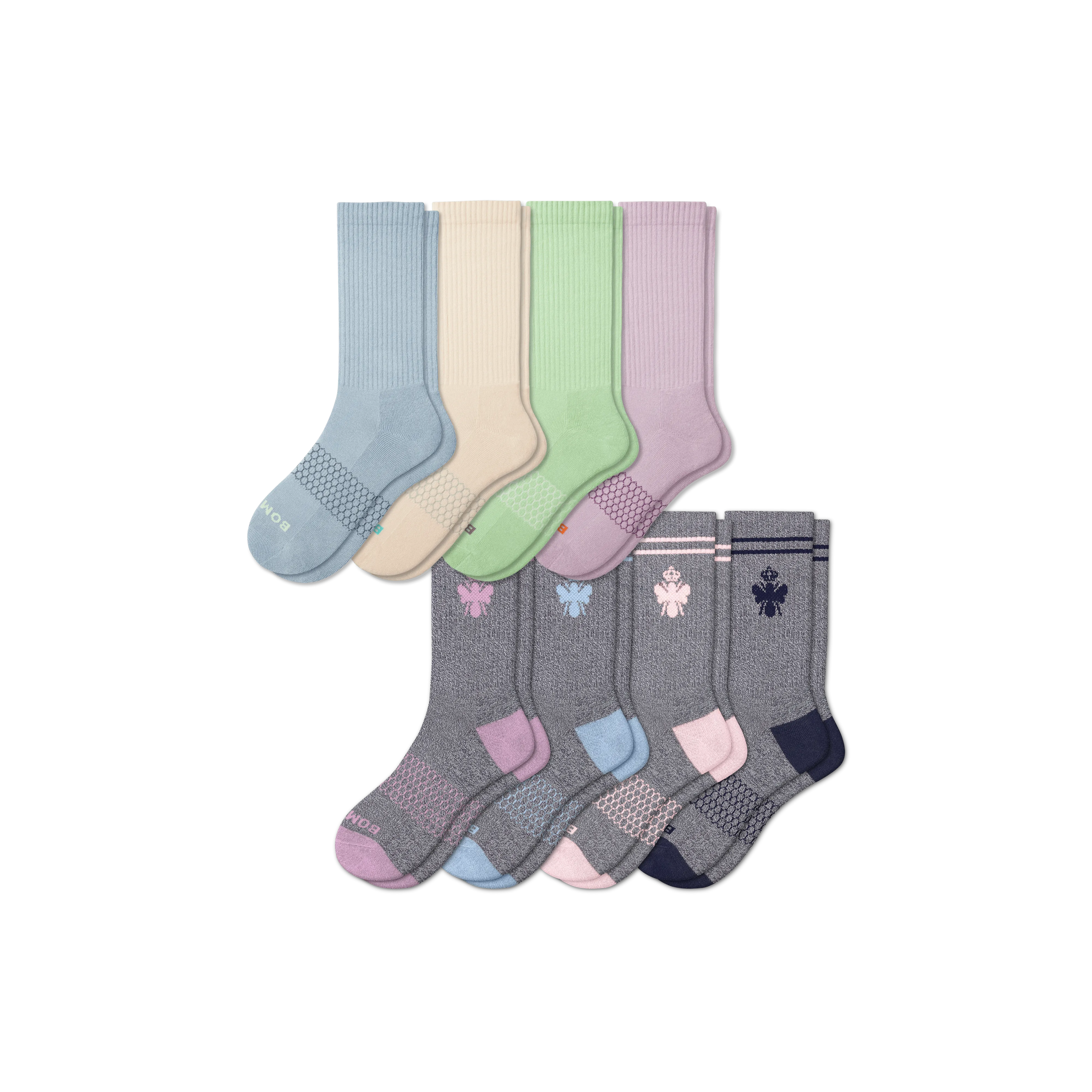 Women's Calf Sock 8-Pack